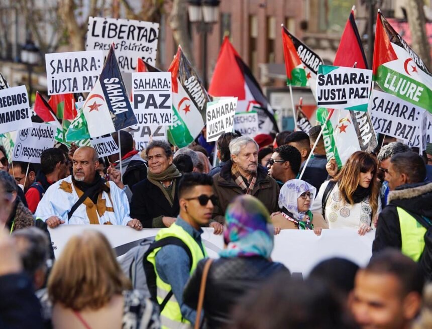 photo-2019-11-17-11-46-02_11 Mass demonstration in condemnation of Madrid tripartite agreement | Sahara Press Service