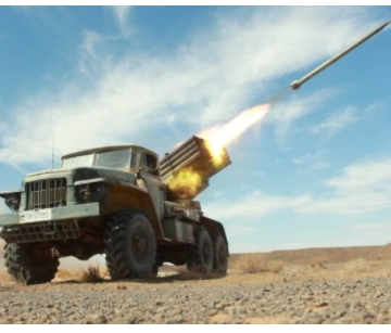 poiujhygf El Ejército saharaui demuele un cuartel general marroquí en Mahbes, al norte del Sáhara Occidental