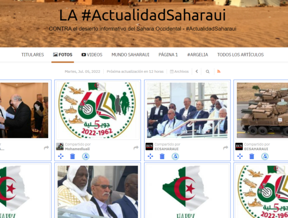 ¡SAHARA OCCIDENTAL! BOLETÍN de últimas noticias del 5 de julio de 2022