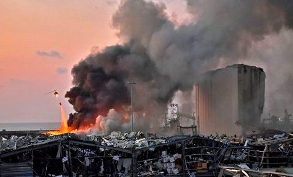 President of Republic sends message of condolence to his Lebanese counterpart following Beirut Port blast | Sahara Press Service