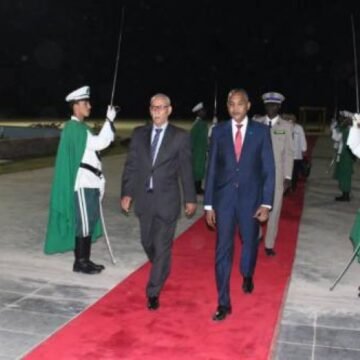 Sahrawi President arrives in Nouakchott to attend the inauguration ceremony of the President-elect, Mr. Mohamed Ould Cheikh El Ghazwani | Sahara Press Service