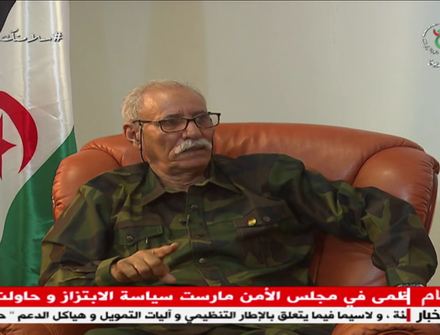 presidente-brahimghali-1 Le président de la République n’écarte pas une réitération du scénario Gdeim Izik à El Guerguerat | Sahara Press Service