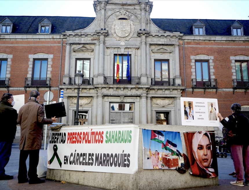 protesta_por_los_presos_politico_saharauis_ ¡LA ACTUALIDAD SAHARAUI! 21 de enero de 2022 ?? ?? ??