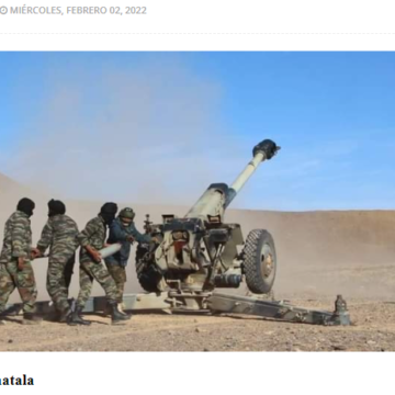 q23edfgty78io Ejército saharaui mantiene intensos bombardeos sobre posiciones de las tropas marroquíes en el Sáhara Occidental
