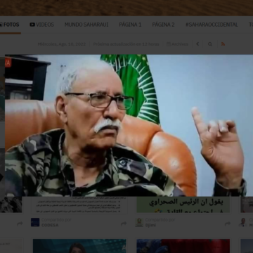 ¡SAHARA OCCIDENTAL! BOLETÍN de últimas noticias del 10 de agosto de 2022