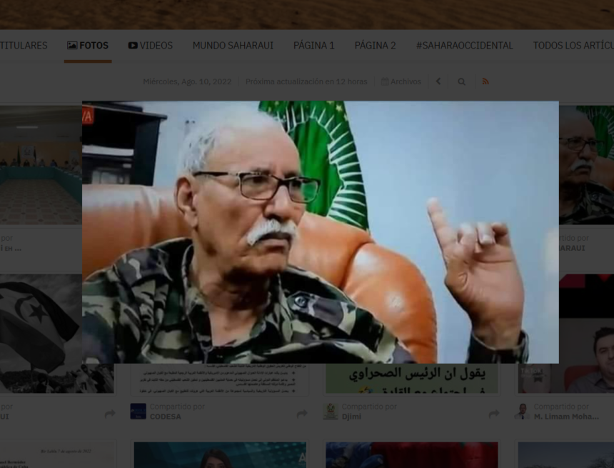 ¡SAHARA OCCIDENTAL! BOLETÍN de últimas noticias del 10 de agosto de 2022