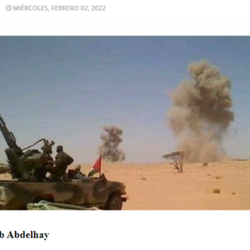 q2wedfrt6y7u Ejército Saharaui destruye un cuartel general del Ejército marroquí en Mahbes (norte Sáhara Occidental)