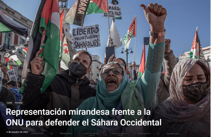 Representación mirandesa frente a la ONU para defender el Sáhara Occidental – La de Miranda TV