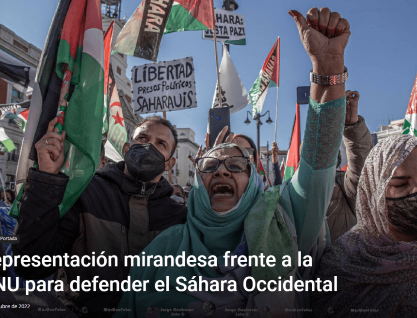 qwedf Representación mirandesa frente a la ONU para defender el Sáhara Occidental – La de Miranda TV