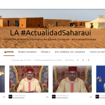 ¡LA ACTUALIDAD SAHARAUI! Las noticias del 21 de agosto de 2022
