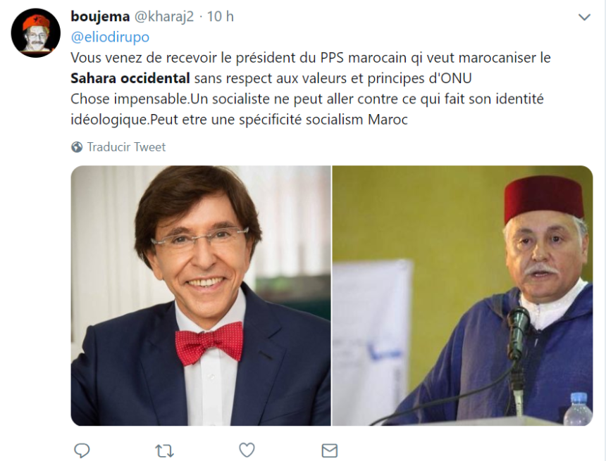 Le Matin – Le secrétaire général du PPS rencontre le président du Parti socialiste belge