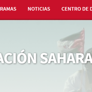 Invitación a ver el nuevo portal de Internet de la Delegacion del Frente Polisario en Euskadi