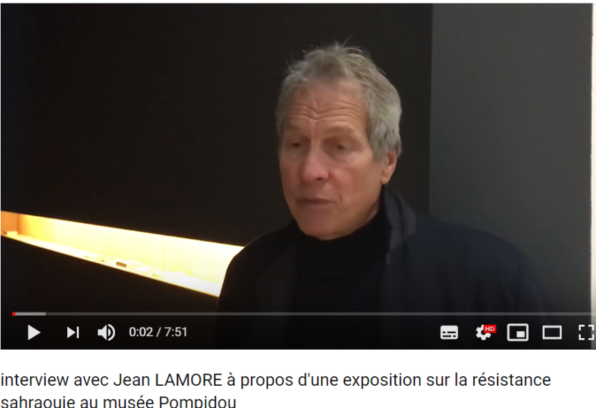 Lettre ouverte à Serge Lasvignes, Président du Centre Pompidou, par Jean Lamore — Solidarité Maroc التضامن المغرب