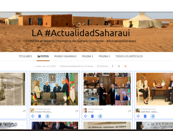 ¡SAHARA OCCIDENTAL! BOLETÍN de últimas noticias del 13 de junio de 2022
