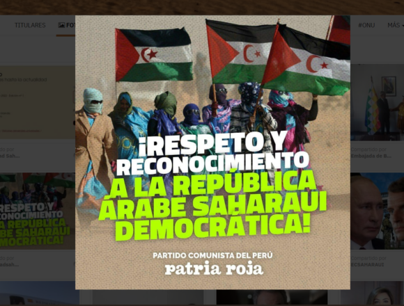 qwesdrfgvbn ¡SAHARA OCCIDENTAL! BOLETÍN de últimas noticias del 19 de agosto de 2022