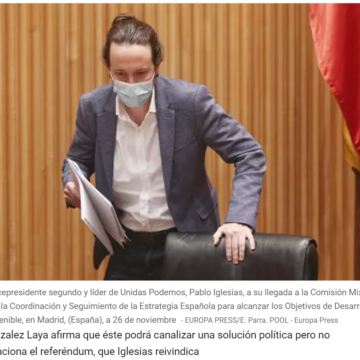 Iglesias dice que Exteriores trabaja «con discreción» para que la ONU nombre nuevo enviado especial para el Sáhara