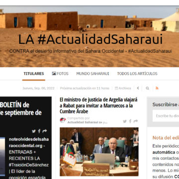 qwsdefrghjm ¡LA ACTUALIDAD SAHARAUI! Las noticias del 8 de septiembre de 2022