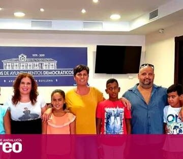Cinco niños saharauis pasan el verano en Guillena gracias al programa vacaciones en paz