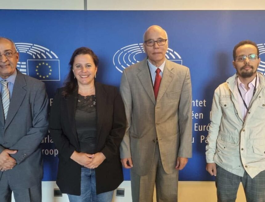 representante_del_frente_polisario_para_la_union_europea_mansur_omar El nuevo representante del Frente Polisario para la Unión Europea, Mansur Omar, se reúne con la eurodiputada del BNG, Ana Miranda | Sahara Press Service