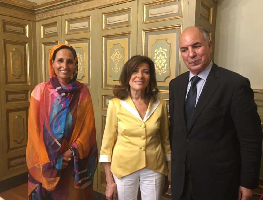 roberto_figo Un grupo de menores saharauis es recibido en la sede de la Cámara de los Diputados de Italia y en Senado Italiano | Sahara Press Service