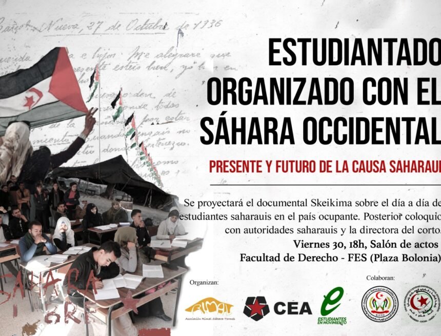 CEA ORGANIZA UN ACTO EN SOLIDARIDAD CON EL SÁHARA OCCIDENTAL | Sahara Press Service