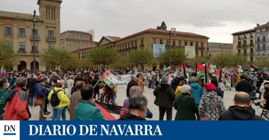 Saharauis y navarros rechazan el ataque marroquí que «viola el alto el fuego» | Noticias de Navarra en Diario de Navarra