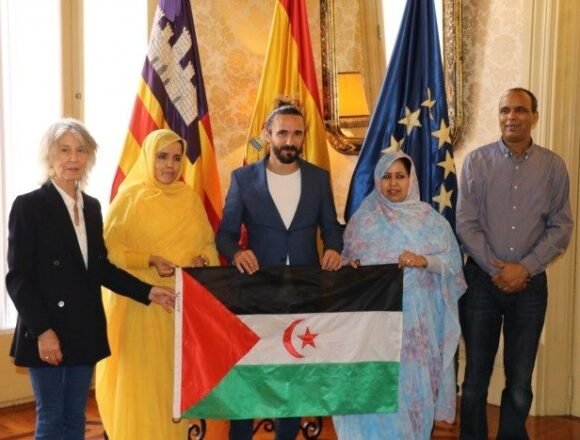 Presidente del Parlamento Balear recibe a delegación saharaui y representes del movimiento de solidaridad — Sahara Press Service