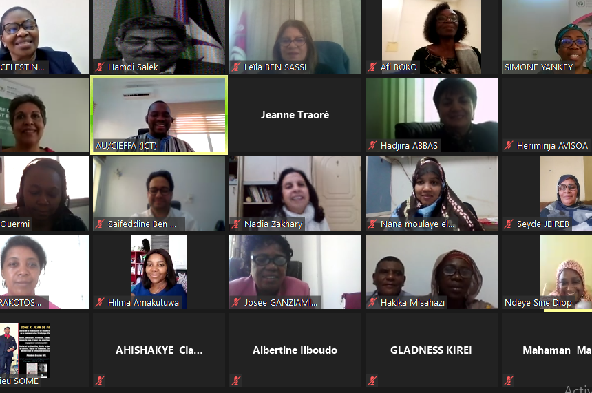 Participa la RASD en la reunión virtual de la UA sobre la educación de las niñas y las mujeres en África | Sahara Press Service