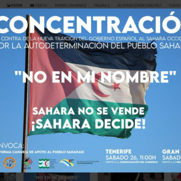 ¡SAHARA OCCIDENTAL! BOLETÍN de últimas noticias del 25 de marzo de 2022