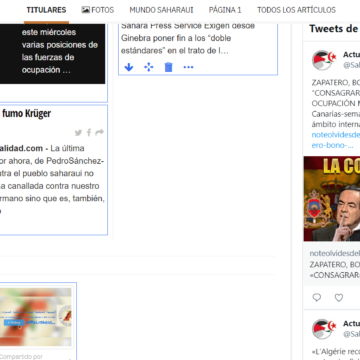 ¡LA ACTUALIDAD SAHARAUI! Las noticias del 15 de septiembre de 2022