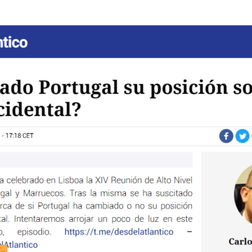 ¿Ha cambiado Portugal su posición sobre el Sahara Occidental? – Desde el Atlántico