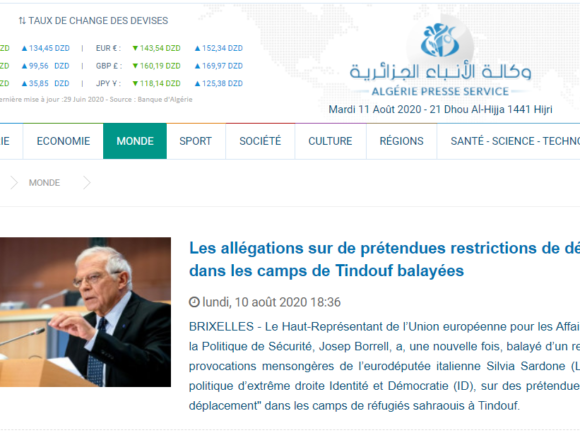 La Actualidad Saharaui: 11 de agosto de 2020 ??