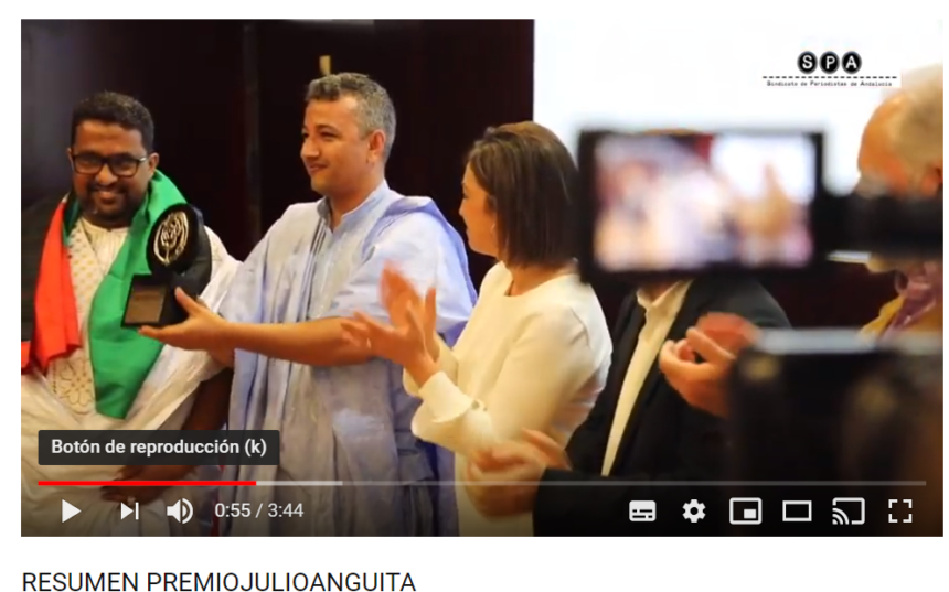 XII #PremioJulioAnguitaParrado concedido a @Equipe_Media  – YouTube