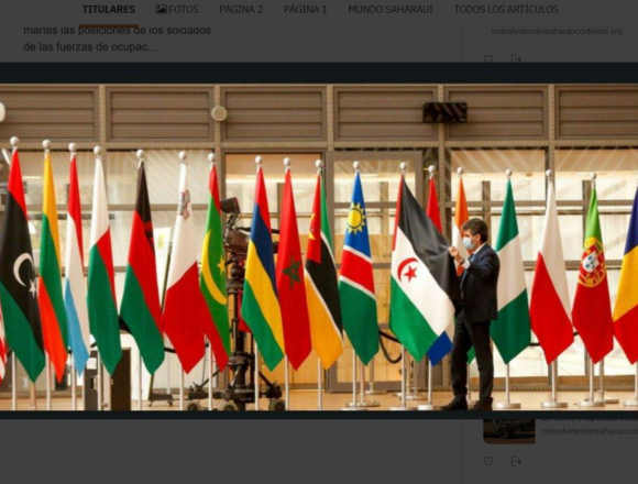 ¡LA ACTUALIDAD SAHARAUI! Las noticias del 27 de julio de 2022