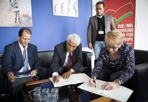 Accord de partenariat entre le Front Polisario et la gauche européenne