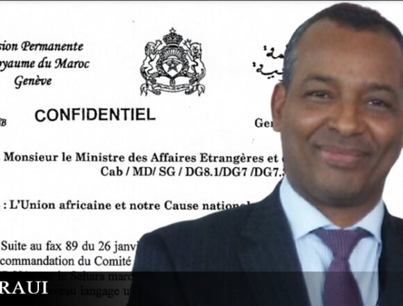 sidiomar.hilale.ecsaharaui Cuando Sidi Omar enfadó al régimen marroquí y fue señalado en secreto por sus victorias diplomáticas en África a favor del pueblo saharaui