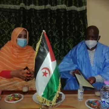 El Encargado de Negocios de la Embajada de Sudáfrica en Argelia y la RASD en visita de trabajo al Estado Saharaui | Sahara Press Service