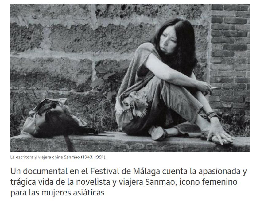 ‘Sanmao. La novia del desierto’. La escritora china que hizo amar a millones de lectoras a un buzo español | El Correo