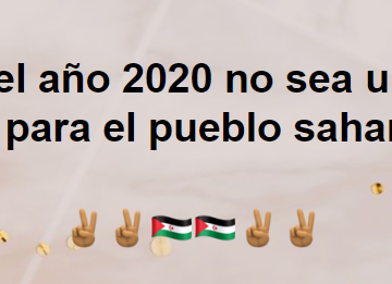 La Actualidad Saharaui: 1º de enero del 2020 ??