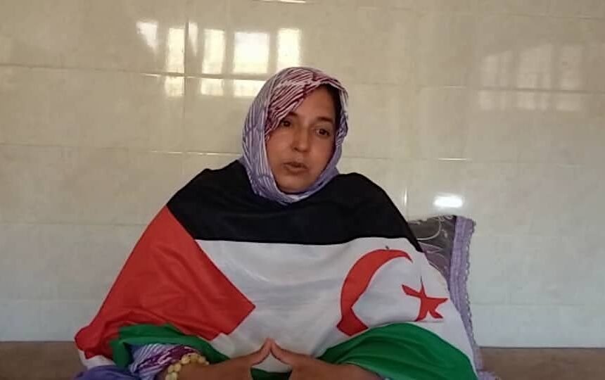El presidente Brahim Gali saluda la firmeza y la resistencia de la activista saharaui Sultana Jay-ya y su familia y pide protección ante tanta represión en ZZ.OO | Sahara Press Service