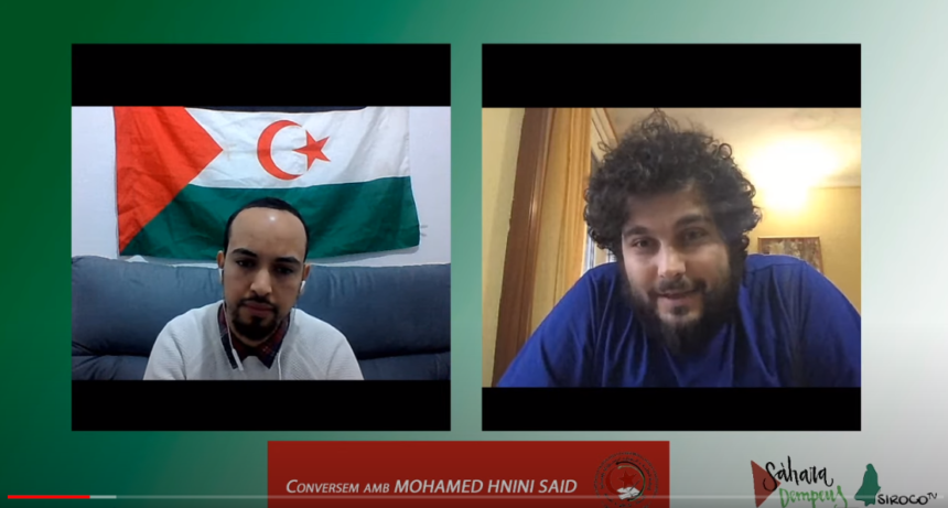 Conversación con Mohamed Hnini Said, secretario general de la LEJSEE (Liga de Estudiantes y Jóvenes Saharauis en el Estado Español)- Sàhara Dempeus