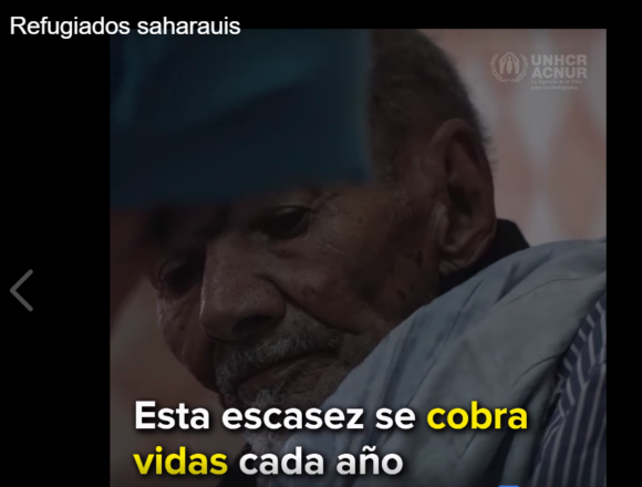 swsw ACNUR: La escasez de doctores, enfermeros y medicinas se cobra cada año vidas saharauis