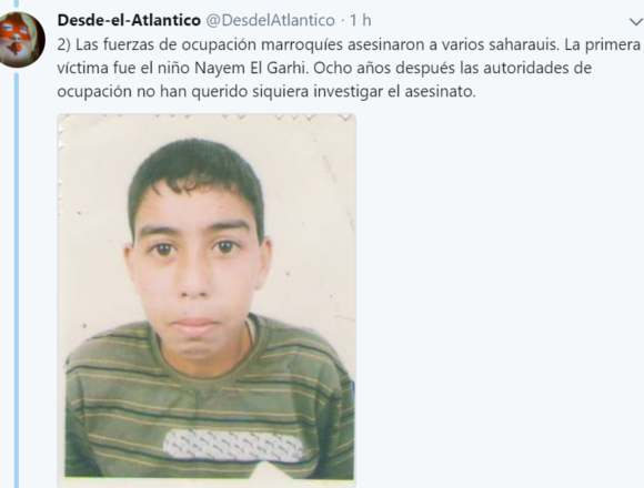 swswed En el aniversario de la primera tienda que se plantó en #Gdeimizik para protestar por la ocupación del #SaharaOccidental por #Marruecos — Desde-el-Atlantico (@DesdelAtlantico)