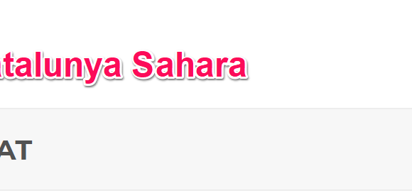 Catalunya Sahara – Actualitat 15/02/2019