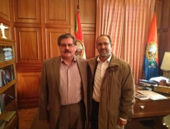 Rector de la UMSA recibe a embajador saharaui — Sahara Press Service