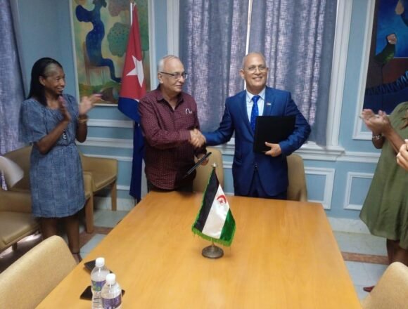 La UNEAC y UPES estrechan lazos culturales entre Cuba y la República Saharaui a través de convenio de colaboración (VIDEO) | Sahara Press Service