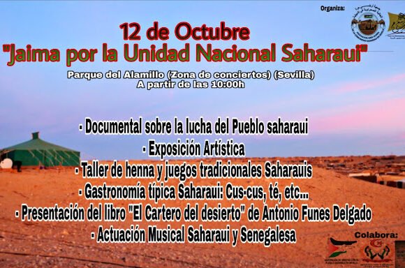 unnamed-file Sevilla: Ardi Hurra y la Asociación de SPL conmemoran el dia de la Unidad Nacional saharaui. — El Confidencial Saharaui