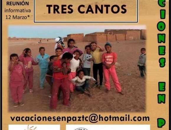 Vacaciones en Paz 2019 en Tres Cantos – entrescantos