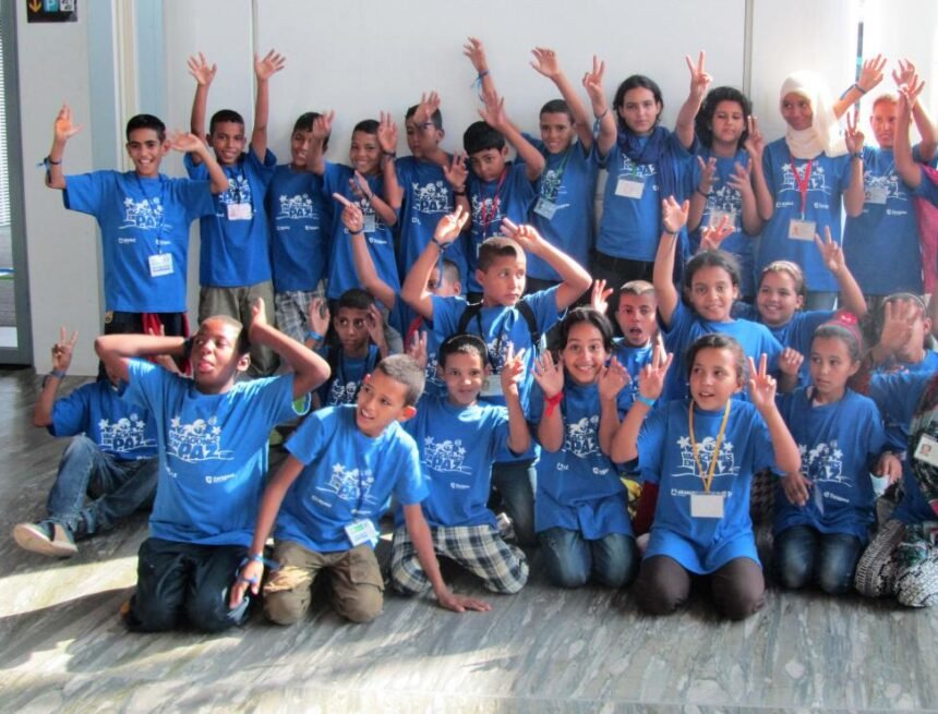 vacaciones-en-paz-arapaz-grupo-ninos Niños saharauis en Aragón: Unos 145 niños saharauis llegan a Aragón el lunes, aunque todavía faltan familias de acogida