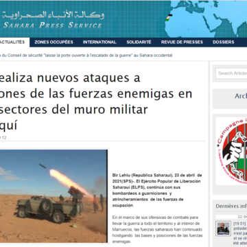 ELPS realiza nuevos ataques a posiciones de las fuerzas enemigas en cinco sectores del muro militar marroquí | Sahara Press Service